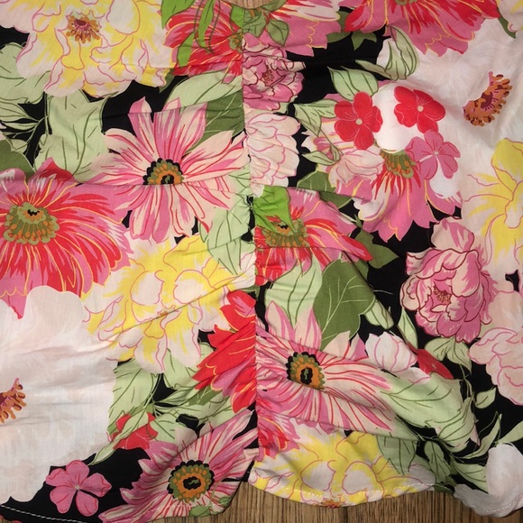 NEW!! HP 🥳🥳🥳Zara Floral Off the Shoulder Top - Picture 6 of 13